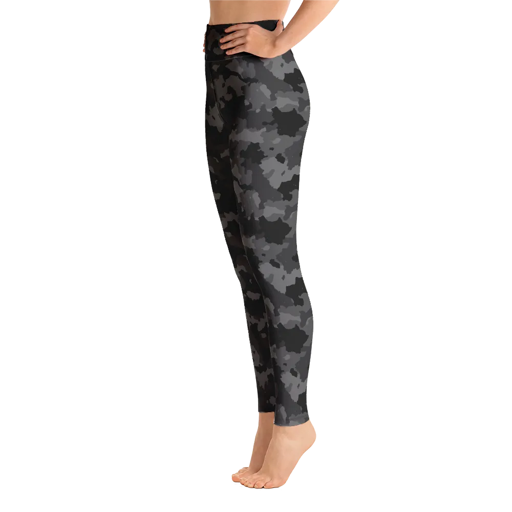 Black Camo Yoga Pants