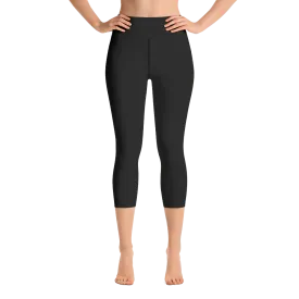 Black Capri Yoga Pants