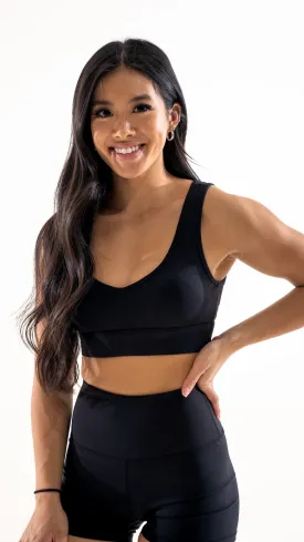 Deep-V Sports Bra
