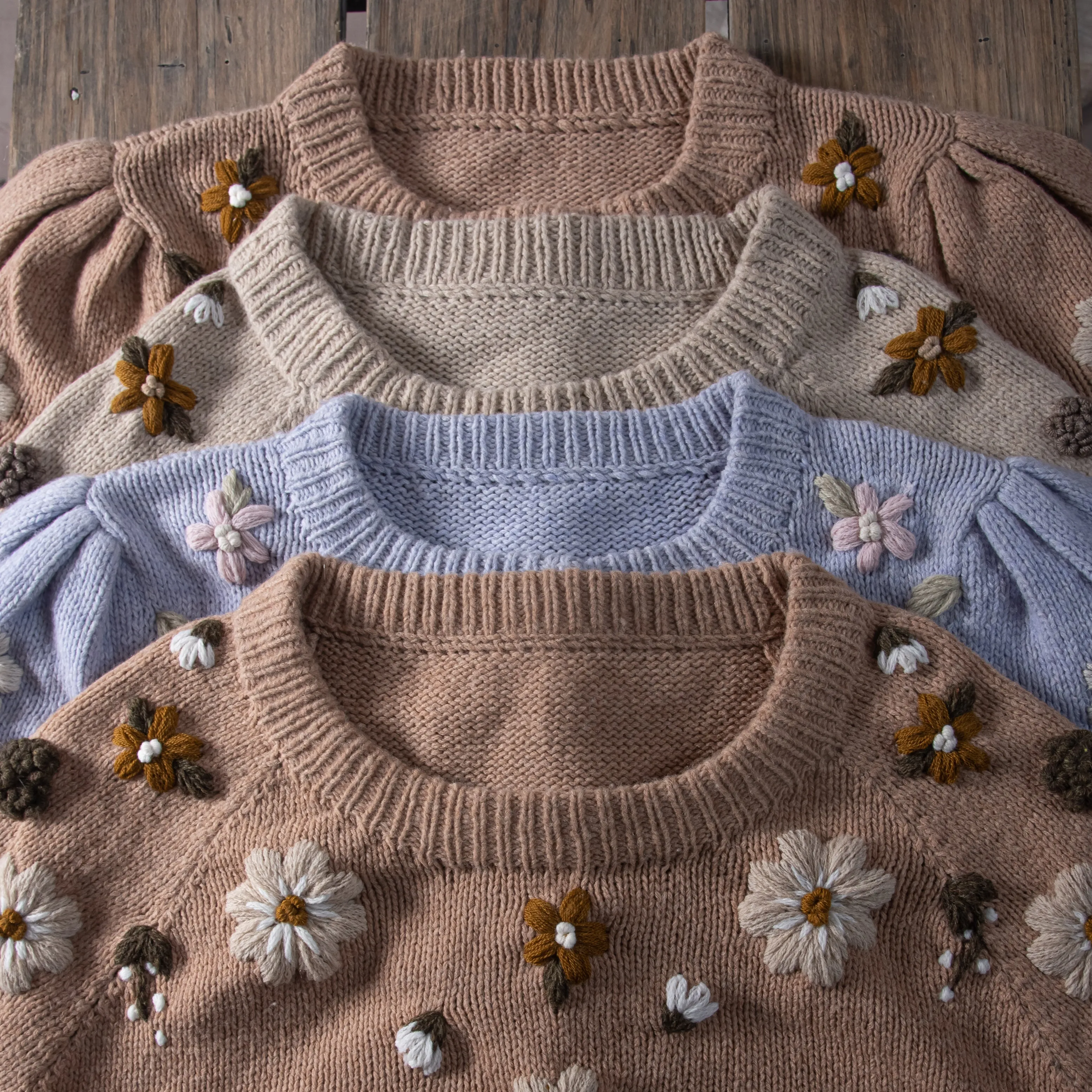 Flora sweater (Women) - Mellow Malt