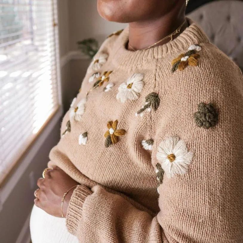 Flora sweater (Women) - Mellow Malt