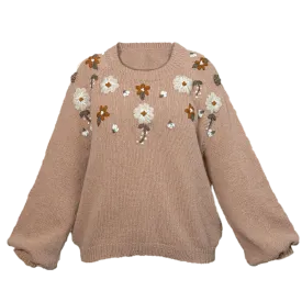 Flora sweater (Women) - Mellow Malt