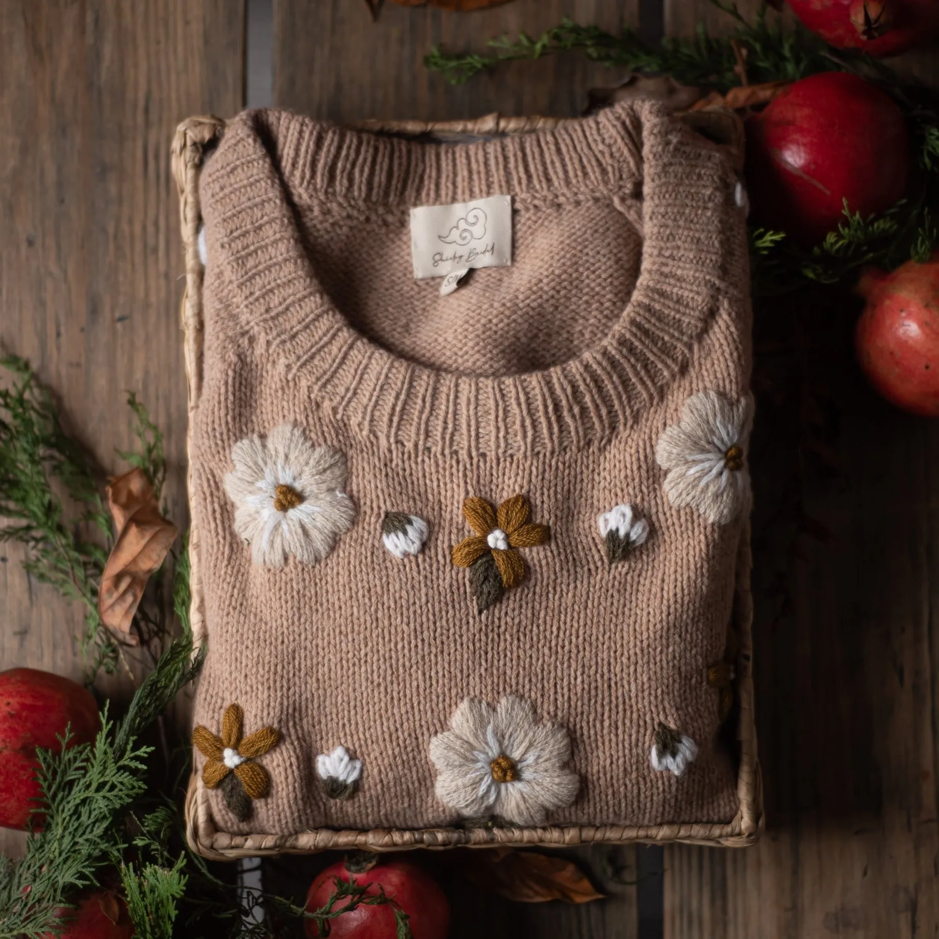 Flora sweater (Women) - Mellow Malt