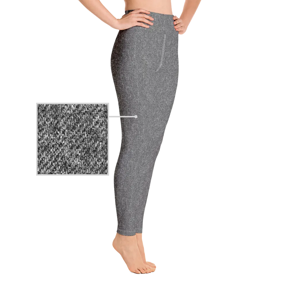 Grey Denim Jean 243 Yoga Pants