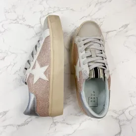 Reba Champagne Glitter Shu Shop Sneaker