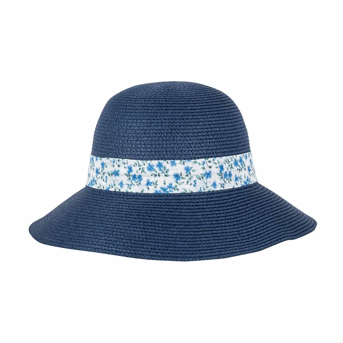 Regency Bonnet with Daisy Ribbon in Blue