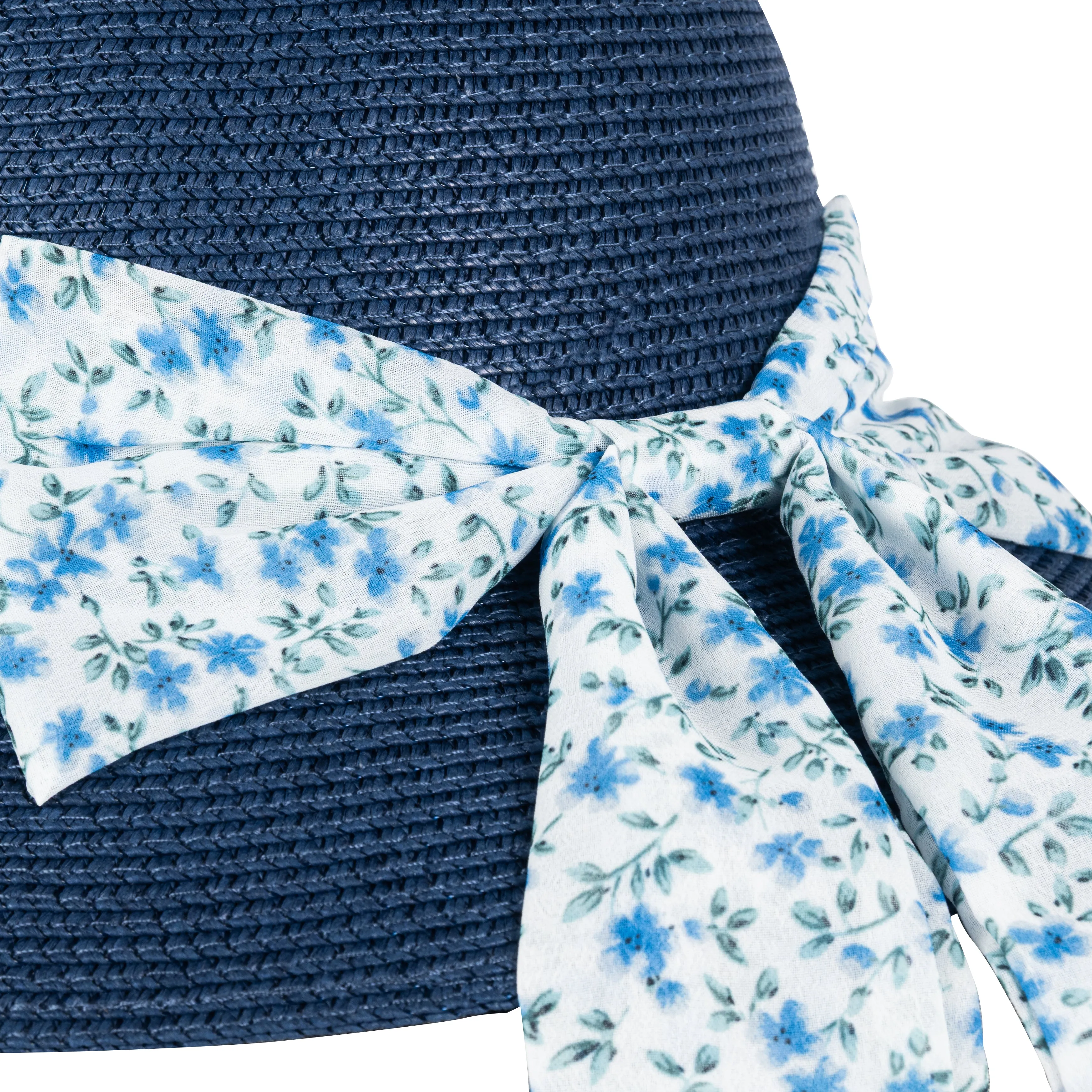Regency Bonnet with Daisy Ribbon in Blue