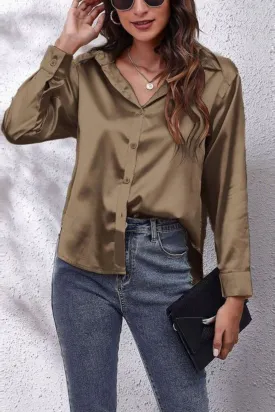SPRING SATIN SHIRT