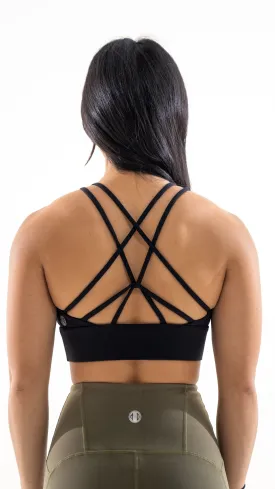 Strappy Back Sports Bra