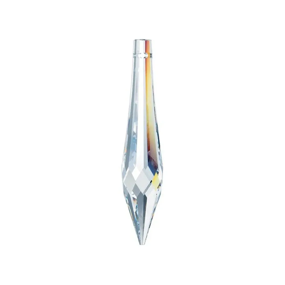 Swarovski Strass Crystal 40mm Clear Icicle prism