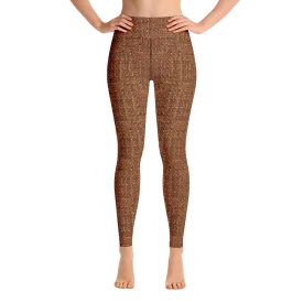 Terracotta Boucl Yoga Pants