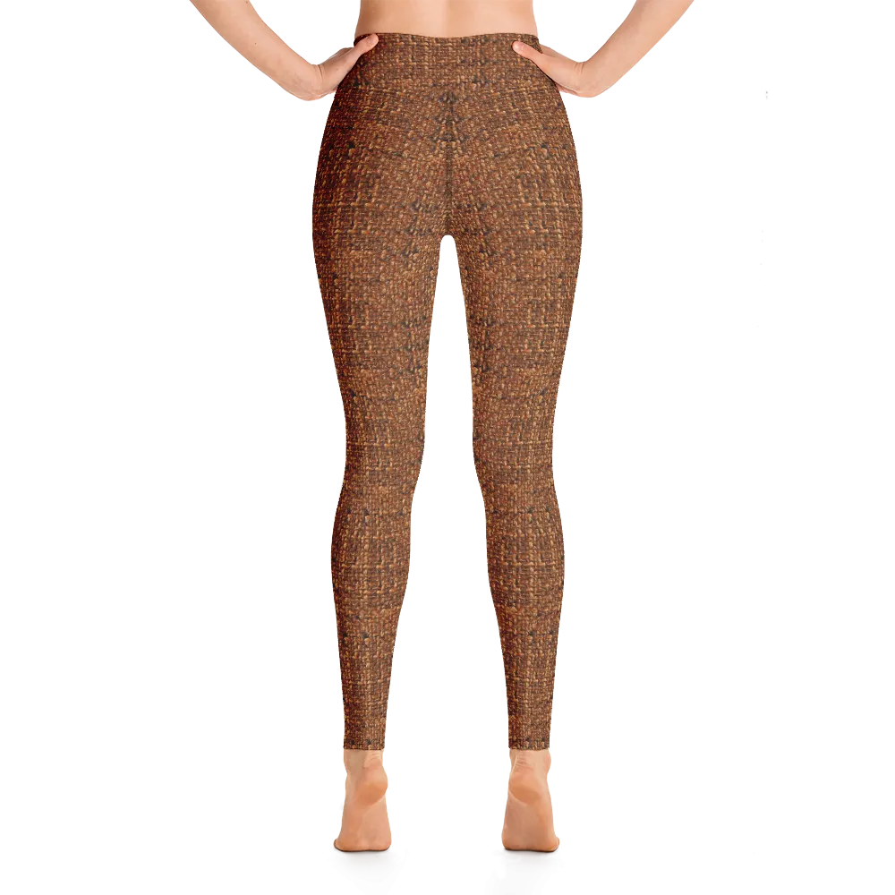 Terracotta Boucl Yoga Pants