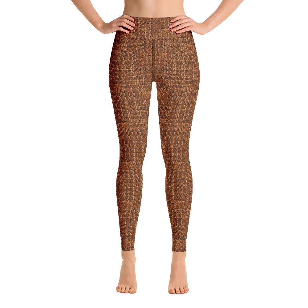 Terracotta Boucl Yoga Pants
