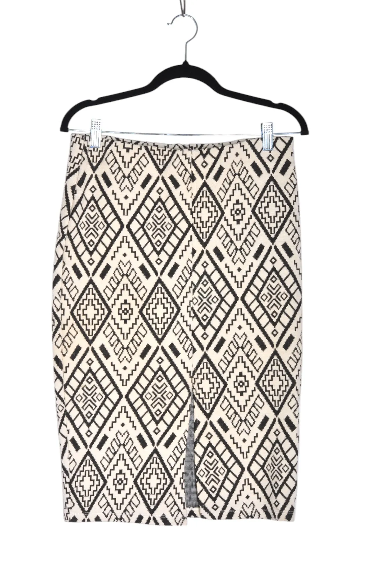 ZARA Women Pencil Skirts Regular fit in Beige - L