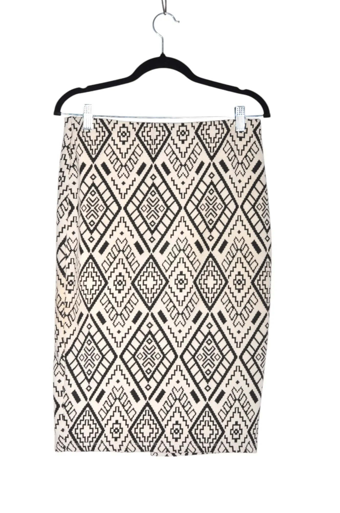 ZARA Women Pencil Skirts Regular fit in Beige - L